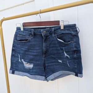 2/$20 Universal Thread Navy Distressed Jean Shorts